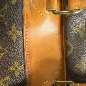 Use Luxe Louis Vuitton following bag water spotted minor scratches final sale